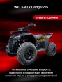 Квадроцикл WELS ATV Dodge 225 Basic (Вертикальный двигатель)