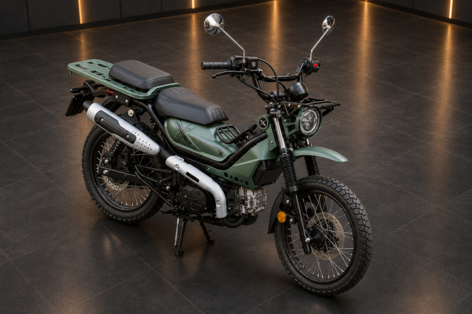 Мопед XTRAIL 3 (полу-автомат)	