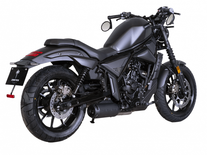 Мотоцикл ZONTES ZT200-C2 (4T ZT163ML EFI) 16/16 ПТС, черный