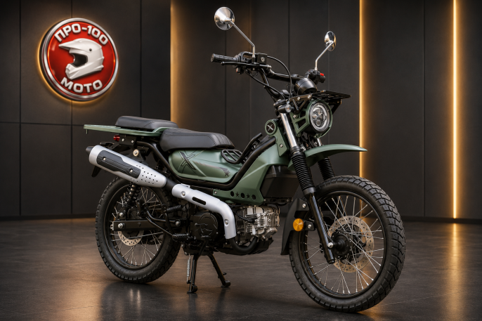 Мопед XTRAIL 3 (полу-автомат)	