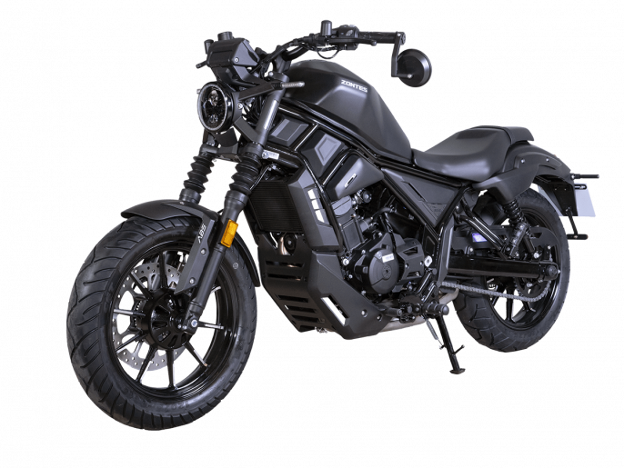 Мотоцикл ZONTES ZT200-C2 (4T ZT163ML EFI) 16/16 ПТС, черный