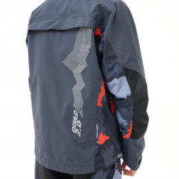 Мембранная куртка QUAD 2.0 Man Grey - Orange Camo