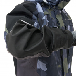 Мембранная куртка QUAD PRO Man Green Camo - Black