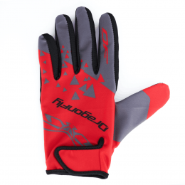Перчатки DF CROSS Red - Grey