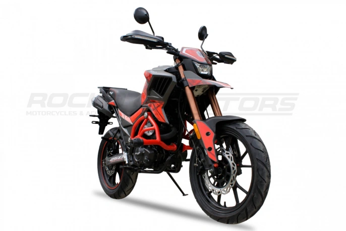 Мотоцикл турэндуро ROCKOT HOUND 250 LUX (оранжевый, ЭПТС)