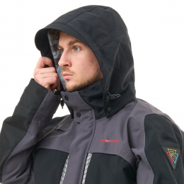 Мембранная куртка QUAD PRO Man Black - Grey