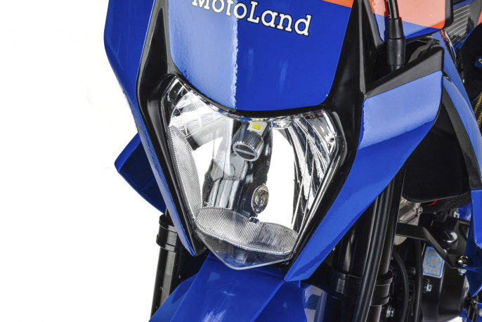 Питбайк Motoland 125 SX 125 E 17/14 синий