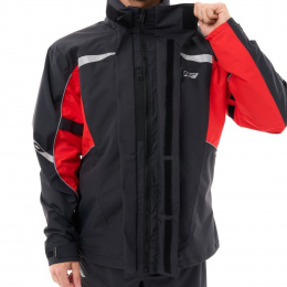 Куртка - дождевик EVO Man Black - Red (мембрана)