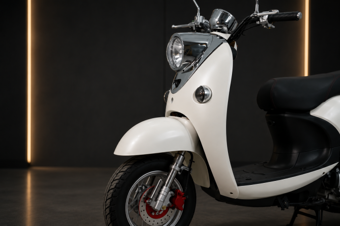 Скутер VMC Retro - 150cc (replika Yamaha Vino) с кофром