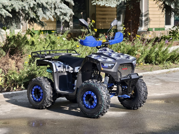 Квадроцикл Lion 125 RR синий хаки