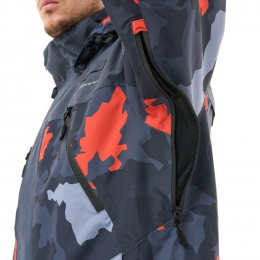 Мембранная куртка QUAD 2.0 Man Grey - Orange Camo