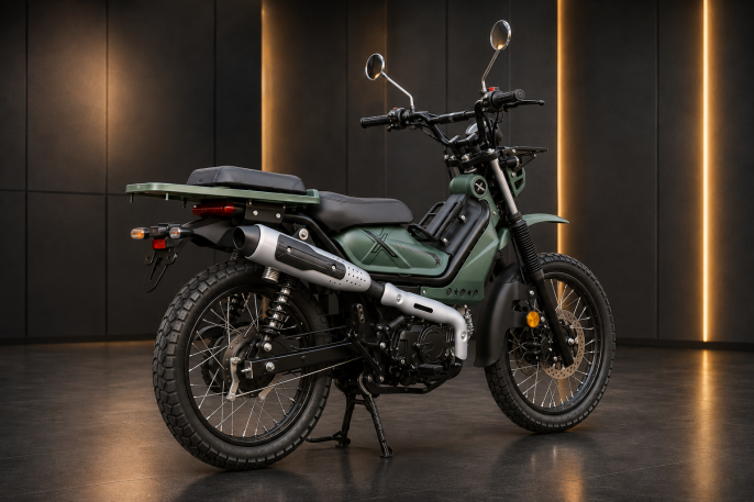 Мопед XTRAIL 3 (полу-автомат)	