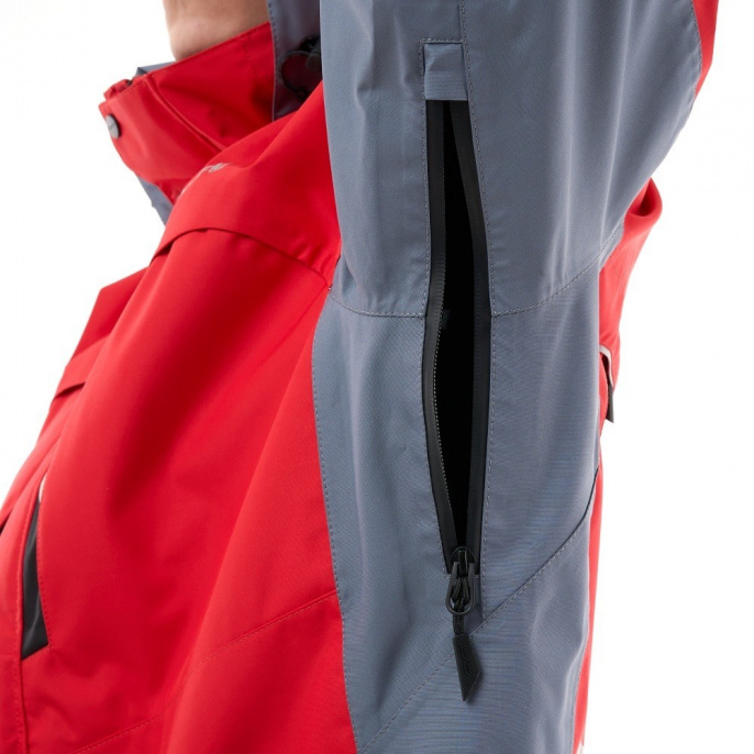 Мембранная куртка QUAD PRO Red - Grey