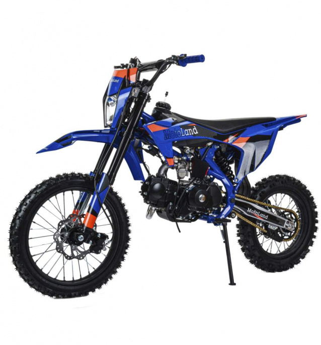 Питбайк Motoland 125 SX 125 E 17/14 синий