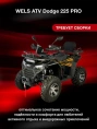 Квадроцикл WELS ATV Dodge 225 PRO (Вертикальный двигатель)
