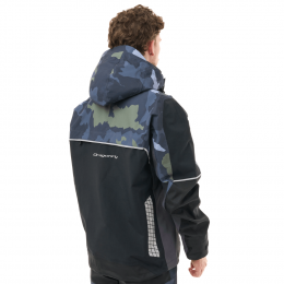 Мембранная куртка QUAD PRO Man Green Camo - Black