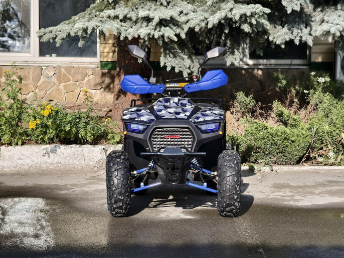 Квадроцикл Lion 125 RR синий хаки