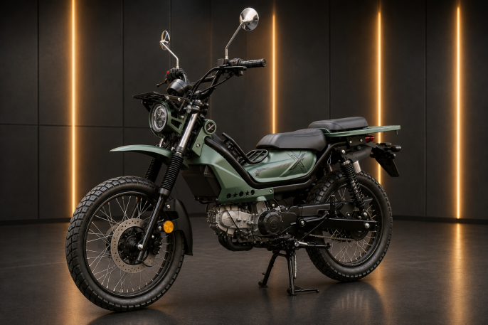 Мопед XTRAIL 3 (полу-автомат)	