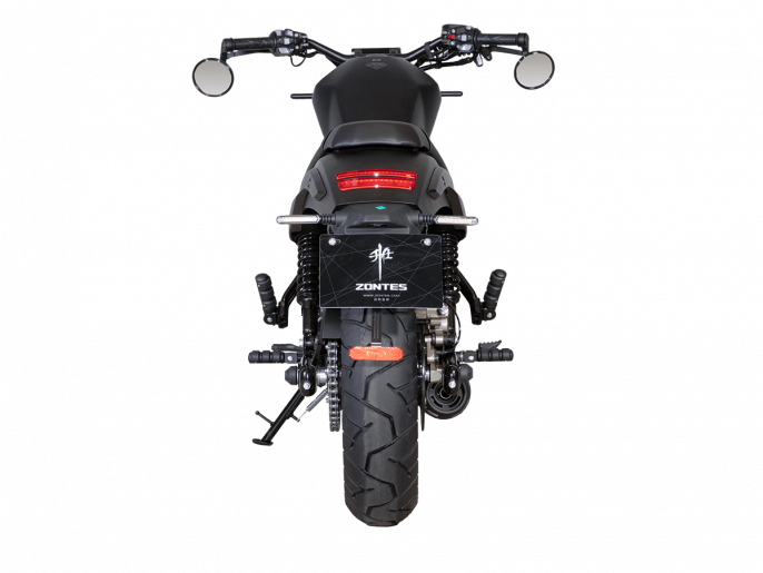 Мотоцикл ZONTES ZT200-C2 (4T ZT163ML EFI) 16/16 ПТС, черный