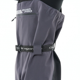 Вейдерсы мембранные QUAD PRO Man Grey - Black