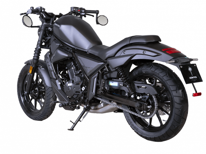 Мотоцикл ZONTES ZT200-C2 (4T ZT163ML EFI) 16/16 ПТС, черный