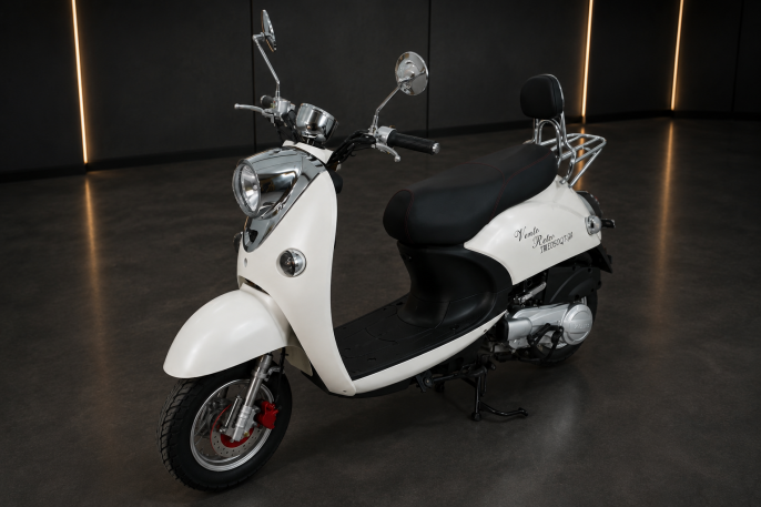 Скутер VMC Retro - 150cc (replika Yamaha Vino) с кофром