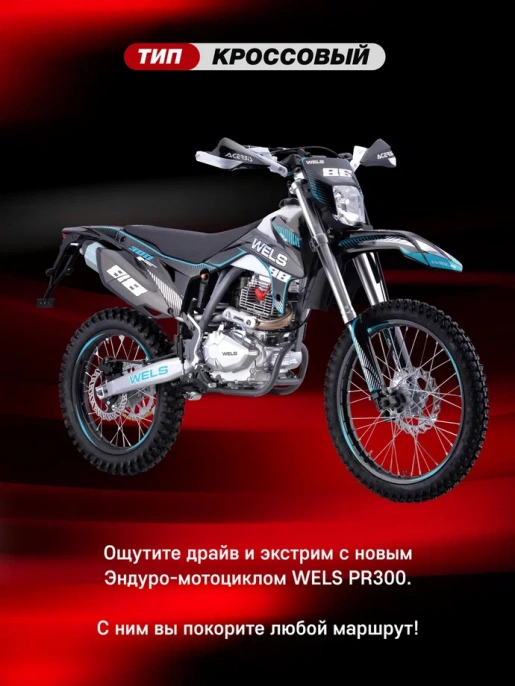 Мотоцикл WELS PR300