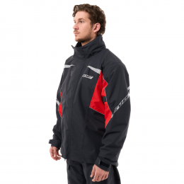 Куртка - дождевик EVO Man Black - Red (мембрана)