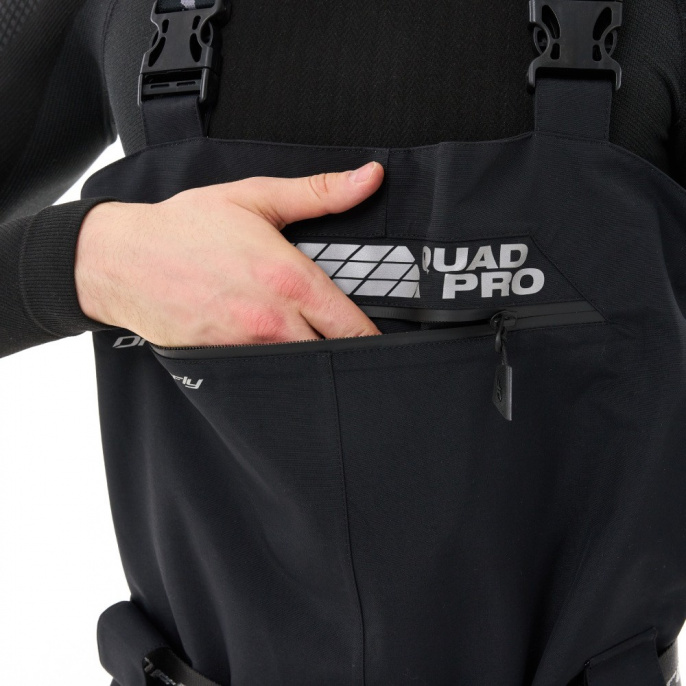 Вейдерсы мембранные QUAD PRO Man Black