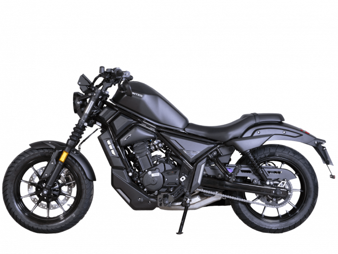 Мотоцикл ZONTES ZT200-C2 (4T ZT163ML EFI) 16/16 ПТС, черный