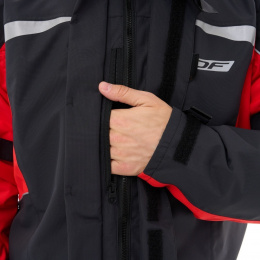 Куртка - дождевик EVO Man Black - Red (мембрана)