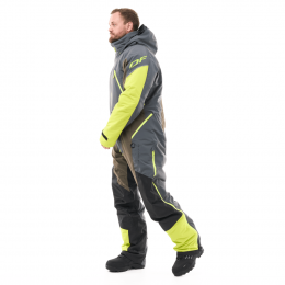 Комбинезон EXTREME 2.0 Man Grey - Brown - Lime Утепленный (100)